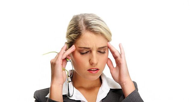 glavoboli zaradi parazitov